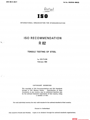 ISO/R 82:1959 PDF