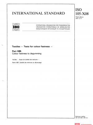 ISO 105-X08:1987 PDF