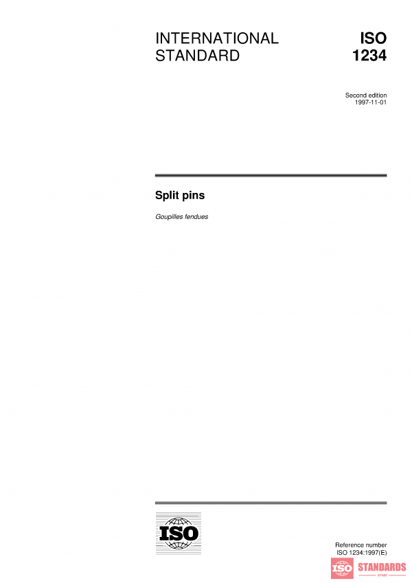 ISO 1234:1997 PDF