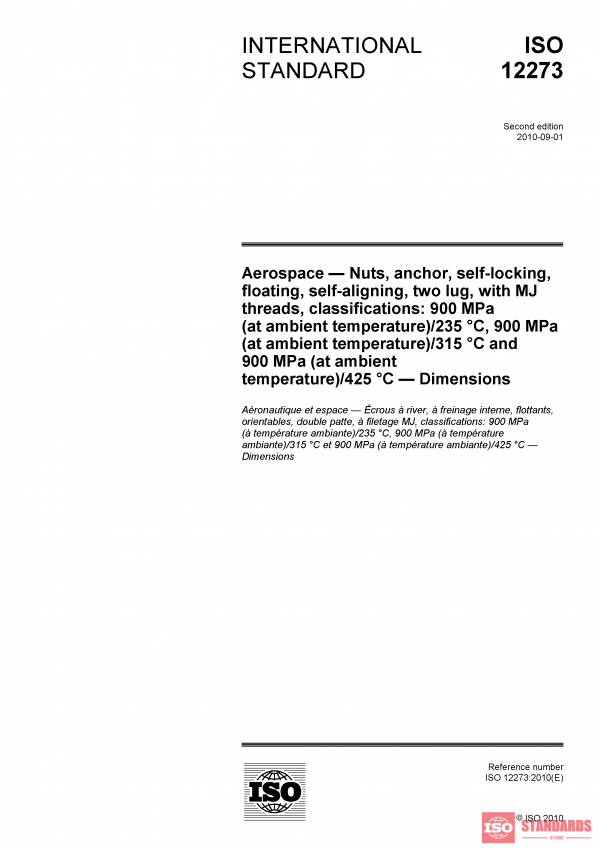 ISO 12273:2010 PDF