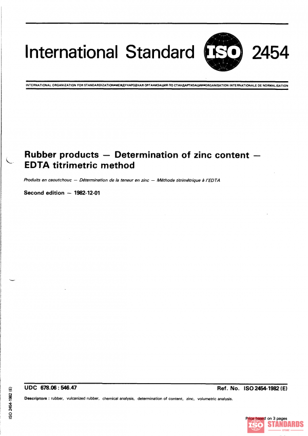 ISO 2454:1982 PDF