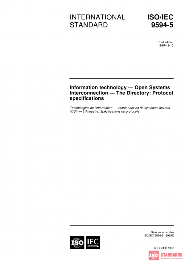 ISO/IEC 9594-5:1998 PDF