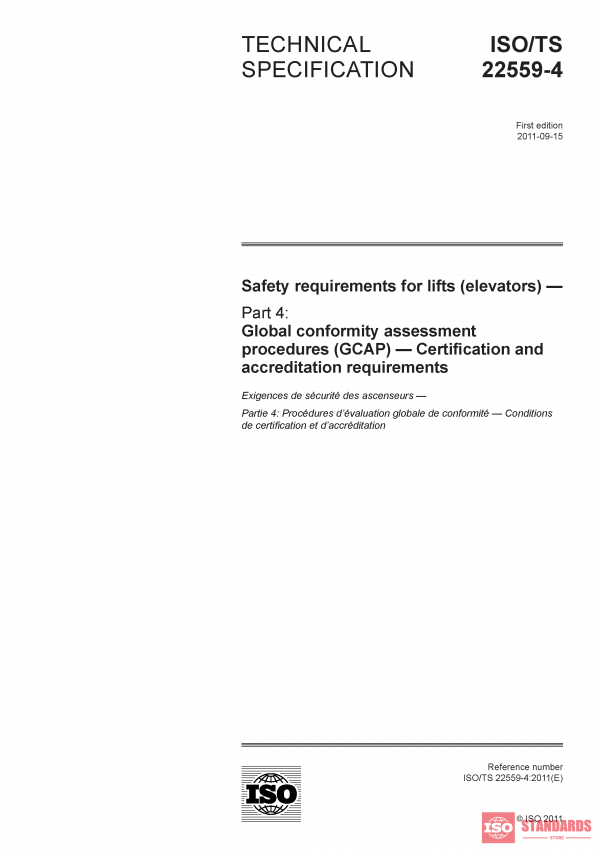 ISO/TS 22559-4:2011 PDF