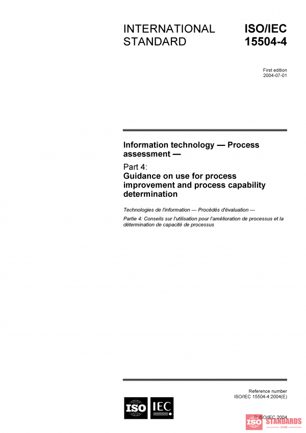 ISO/IEC 15504-4:2004 PDF