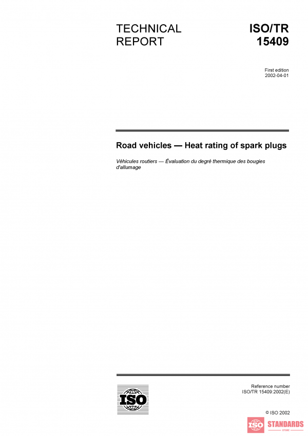 ISO/TR 15409:2002 PDF