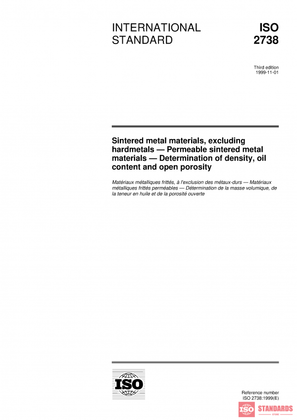 ISO 2738:1999 PDF
