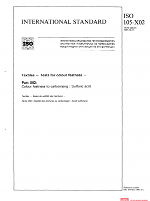 ISO 105-X02:1987 PDF