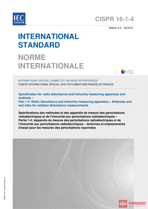 CISPR 16-1-4:2019 PDF