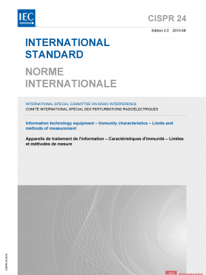 CISPR 24 ed 2.0 :2010 PDF