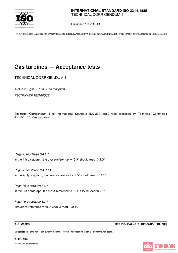 ISO 2314:1989/Cor 1:1997 PDF