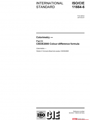 ISO/CIE 11664-6:2014 PDF
