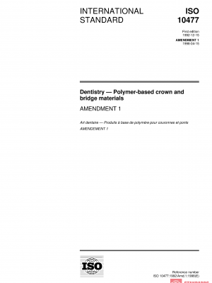 ISO 10477:1992/Amd 1:1998 PDF