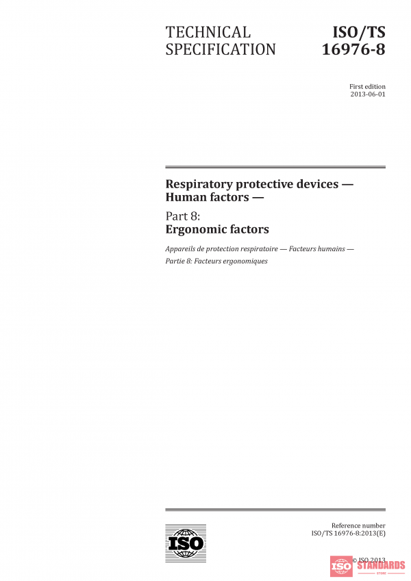 ISO/TS 16976-8:2013 PDF
