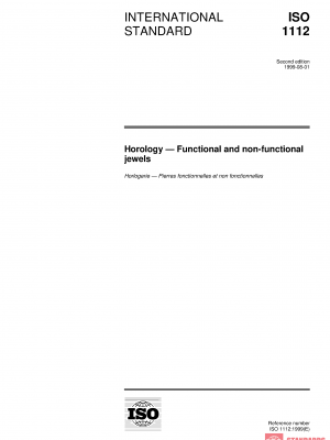 ISO 1112:1999 PDF