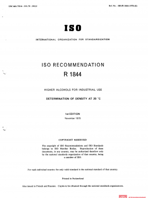 ISO/R 1844:1970 PDF