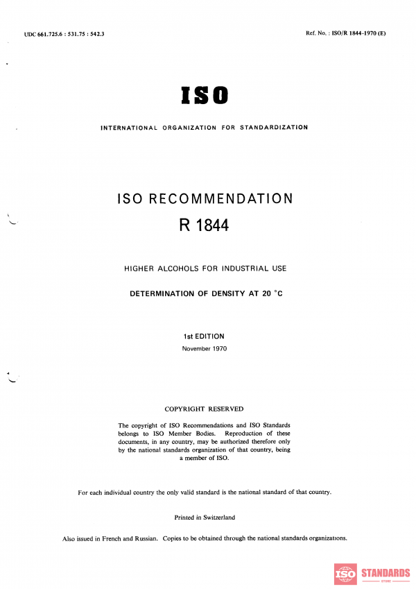 ISO/R 1844:1970 PDF