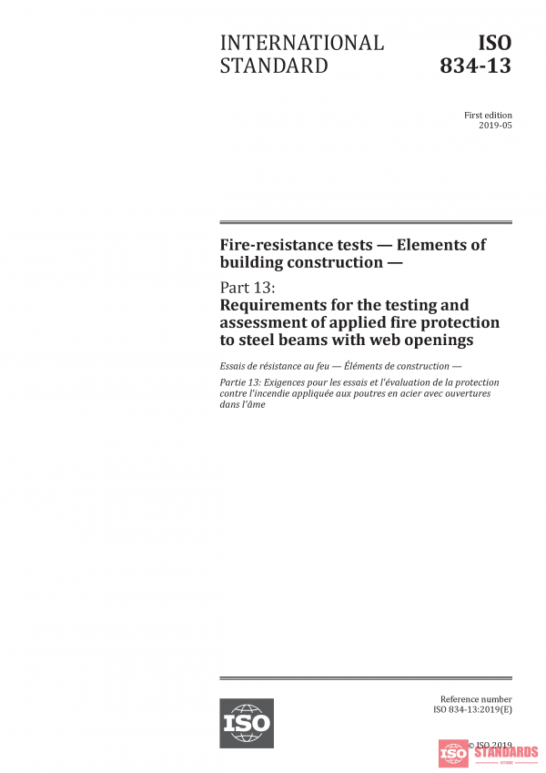 ISO 834-13:2019 PDF