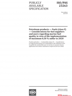 ISO/PAS 23263:2019 PDF
