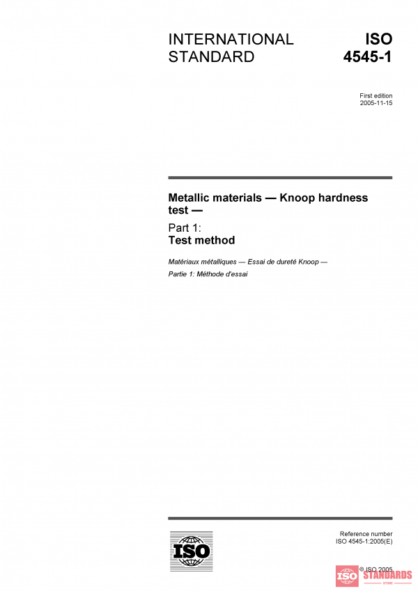ISO 4545-1:2005 PDF