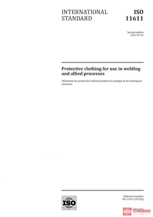 ISO 11611:2015 PDF