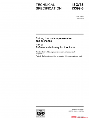 ISO/TS 13399-3:2007 PDF