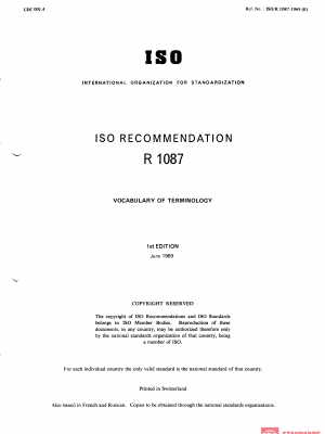 ISO/R 1087:1969 PDF