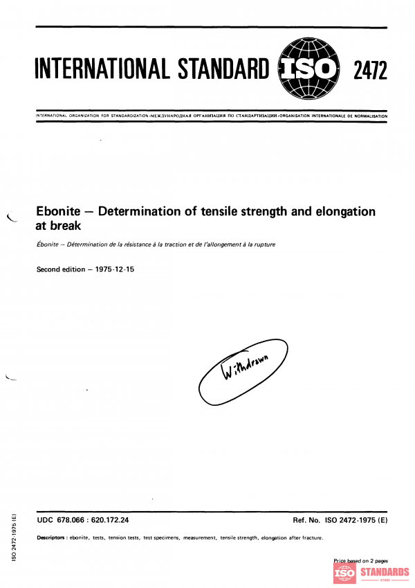 ISO 2472:1975 PDF