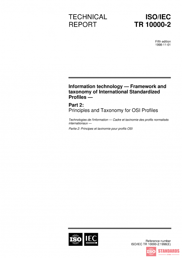 ISO/IEC TR 10000-2:1998 PDF