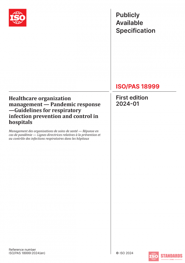 ISO/PAS 18999:2024 PDF
