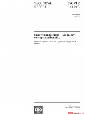 ISO/TR 41013:2017 PDF