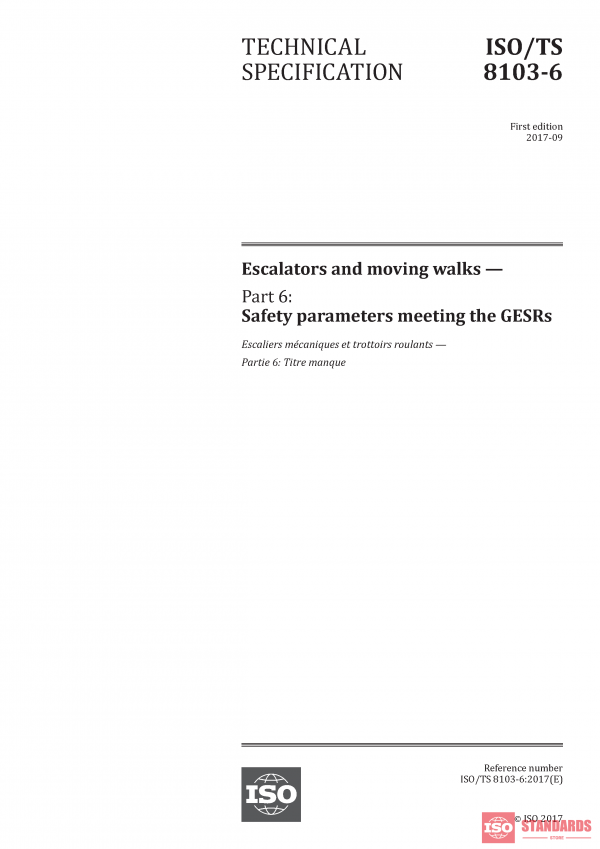 ISO/TS 8103-6:2017 PDF