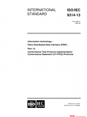 ISO/IEC 9314-13:1998 PDF