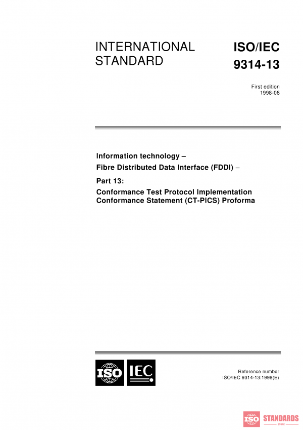 ISO/IEC 9314-13:1998 PDF