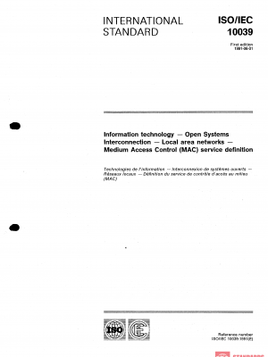 ISO/IEC 10039:1991 PDF