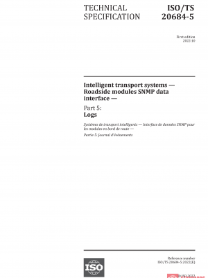 ISO/TS 20684-5:2022 PDF
