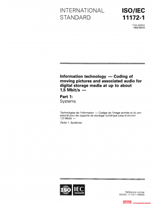ISO/IEC 11172-1:1993 PDF