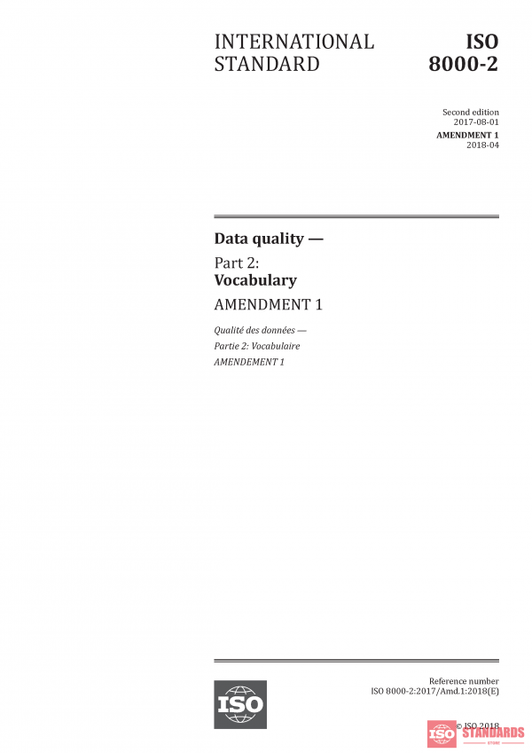 ISO 8000-2:2017/Amd 1:2018 PDF