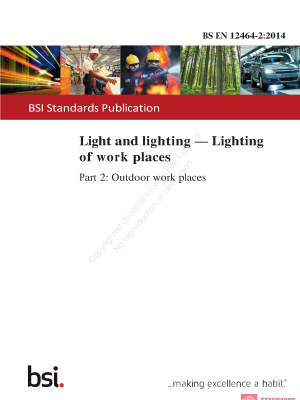 BS EN 12464 -2 (WG):2014 PDF