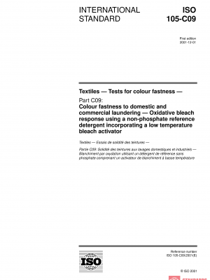 ISO 105-C09:2001 PDF