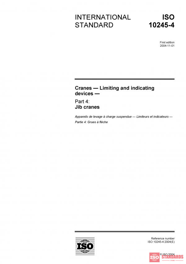 ISO 10245-4:2004 PDF