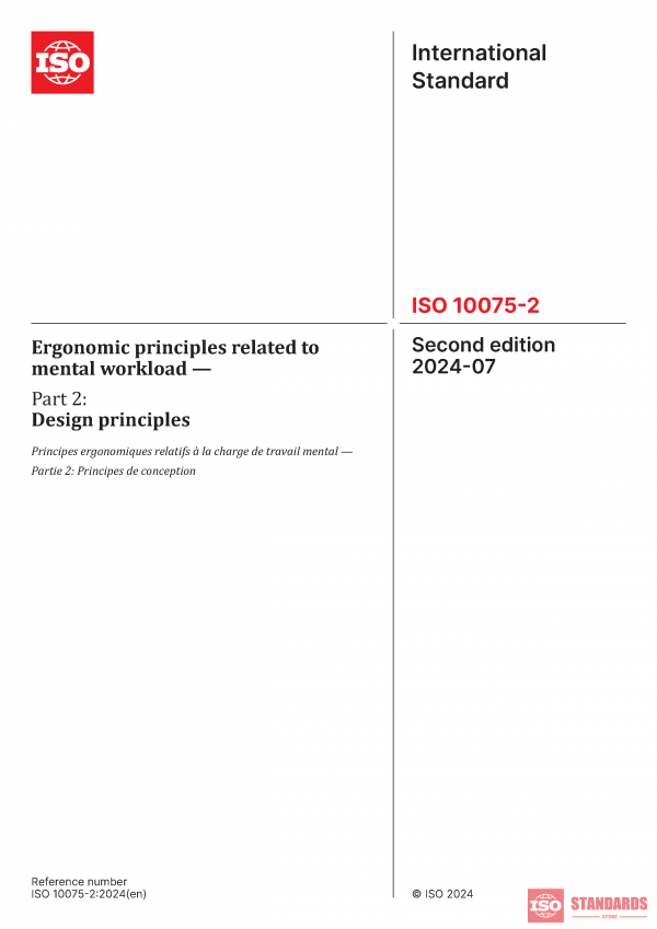 ISO 10075-2:2024 PDF