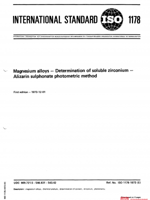 ISO 1178:1973 PDF