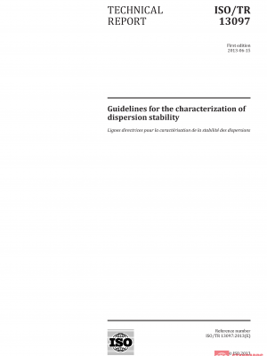 ISO/TR 13097:2013 PDF