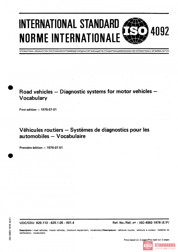 ISO 4092:1978 PDF