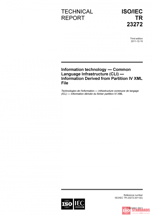 ISO/IEC TR 23272:2011 PDF