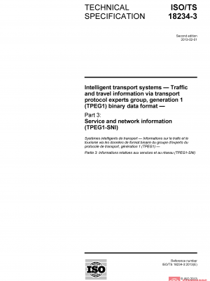 ISO/TS 18234-3:2013 PDF