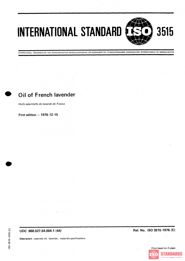 ISO 3515:1976 PDF