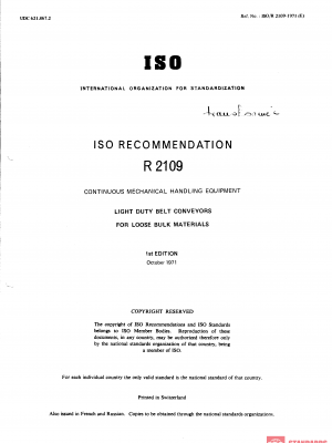 ISO/R 2109:1971 PDF