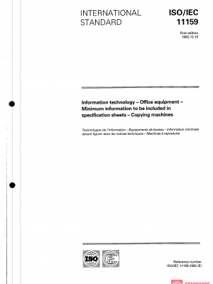 ISO/IEC 11159:1992 PDF