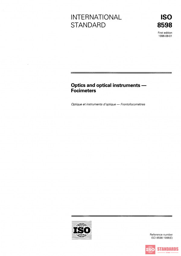 ISO 8598:1996 PDF